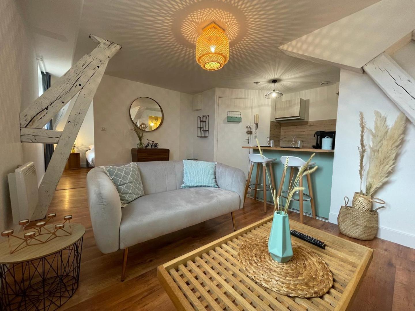 Le Cocon - Parking - Hyper Center Apartment Chartres Luaran gambar